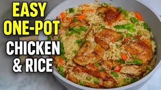 How to Make Chicken and Rice one pot meal easy step by step | Chef Henry kitchen