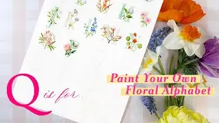 Easy Wildflower Art Anyone Can Try! Q is for Queen Anne's Lace