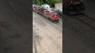 A CPKC Train Approaching Pig&rsquo;s Eye Yard