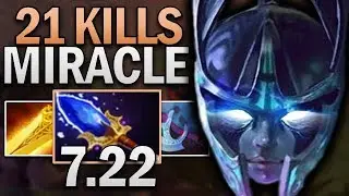 Liquid.Miracle Phantom Assassin - Aghanims Build Dota 2 7.22 ROAD TO TI11