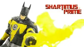DC Multiverse Batman Sinestro Corps Yellow Lantern Comic McFarlane Toys Action Figure Review
