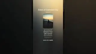 Echoes of Somewhere Else
