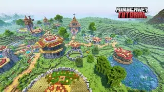 Minecraft Village Transformation Part-1 Tutorial