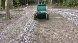 Drop Spreader Junior Green Wizard Heavy Duty