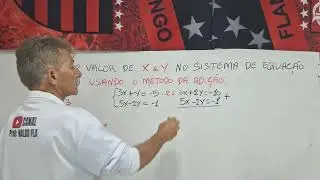 CALCULE O VALOR DE X é Y NO SISTEMA 