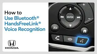 How to Use Bluetooth&reg; HandsFreeLink&reg; Voice Recognition