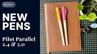 I Bought The Most Popular Calligraphy Pens // Pilot Parallel first impression