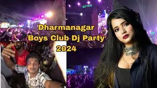 Dharmanagar Boys Club Dj Party 2024 // Dream Rider 100