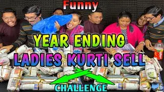 Omnifarious Year Ending Ladies Kurti Sell Funny Challenge With Family