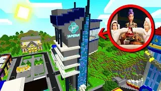 APARECE LA CASA DE LAS HUNTRIX GUERRERAS KPOP EN MINECRAFT 😱