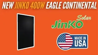 New Jinko Eagle 400W Continental Solar Panel | Made in USA | Florida
