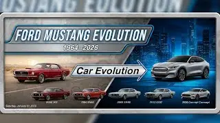 The Complete Ford Mustang Evolution | 1964&ndash;2026🚗