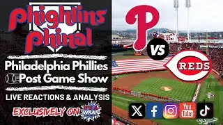 #RingTheBell vs #ATOBTTR | Live Reactions I Phillies Postgame Show | #Reds |
