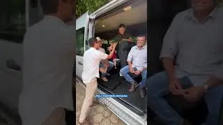 Resultado do nosso trabalho: Uma Van zero KM para transporte de pacientes