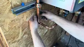 Pro Pressing with the Ridgid Compact propress ring kit.