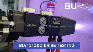 ARC SPRAY DC DRIVE GUN TESTING|| BU/1010DC || BALAJI UDYOG || THERMAL SPRAY INDIA