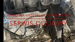 Audi A2 2002 1.4l wymiana termostatu i uszczelek separatora oleju. Płukanka i wymiana oleju „Jan V8”