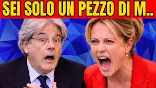 Scontro DURISSIMO: Meloni risponde alle ACCUSE di Gentiloni senza filtri!