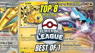 Gholdengo Joltik VS Raging Bolt Premier Ball League Asia Philippines Top 8