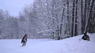 Powder Skiing County Road 510 Marquette Michigan