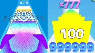 2048 | Number Master Run and Merge vs Canvas Run all levels gameplay #ballgamezone