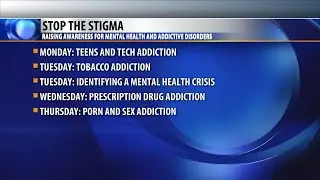 Stop the Stigma works to educate about mental health issues and addictive disorders
