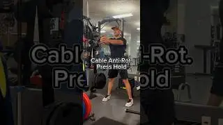 Cable Anti-Rotation Press Hold