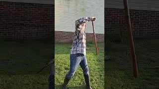Parthian shot with a Persian navak (arrowguide) #archery