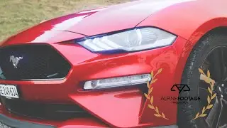 FORD MUSTANG x ALPINE FOOTAGE // LUMIX - FPV DRONE - CINELIFTER