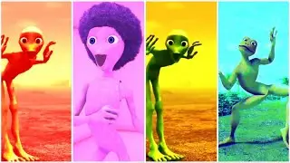 Froglien Dance Battle | Aliens vs Frogs vs Deadpool 💃🚀