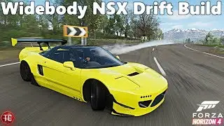 Forza Horizon 4: Rocket Bunny NSX-R, FULL DRIFT BUILD! Does it Work?