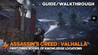 Assassin's Creed: Valhalla - Rygjaflyke - First three Books of Knowledge Locations