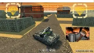 Tanki Online gold box rain!!