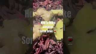 How To Make Jamaican Sorrel Drink  #christmas #merrychristmas #alliwantforchristmasisyou #caribbean