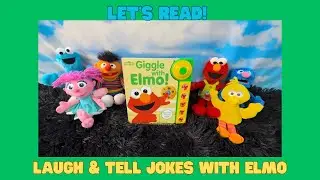 Sesame Street 😂 GIGGLE WITH ELMO 😂 Read Along With KD Productions