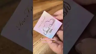 @toofaced Cloud crush blush swatch #trending #blush #toofaced #shorts #makeup #skincare #viral