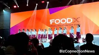 คณะนักร้องประสานเสียง Wattana Little Angels ร้องเพลงในงาน FoodX premiumization Day 2025 | 3/12/2025
