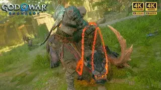 NO MERCY! 💀 2-Minute Dodher Gradungr Takedown - God of War Ragnarok!