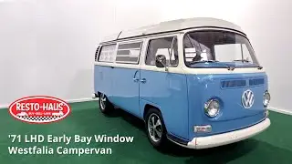 '71 LHD Early Bay Window Westfalia Campervan
