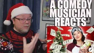 A Comedy Musician Reacts | Christmas 2025 Comedy Songs! (Sad Alex/Psychostick) [REACTION/ANALYSIS]