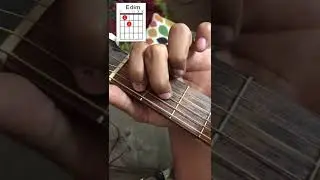 E dim Chord #shorts #music #guitar #shortvideo #youtubeshorts