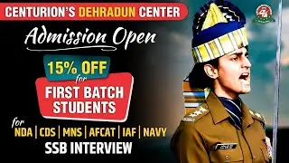 Best Coaching in Dehradun for NDA, CDS, AFCAT, MNS & SSB Preparation | Centurion Defence Academy