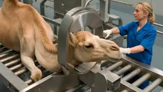 Inside the Camel Slaughter Factory &ndash; How Camel Skin Becomes Million-Dollar Products (Full Process)