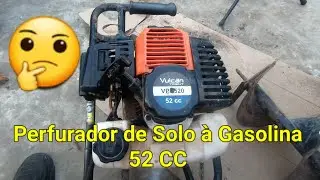 perfurador de solo a gasolina 52cc não liga  @lcservice01