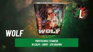 Test Batteria ART.17209MI WOLF  16 colpi 28mm di PIROTECNICA TEANESE