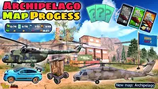 Off The Road New Map ARCHIPELAGO Progress Up Collect Cards, Flag😮🔥 Part-1 || OTR V1.17 New Map❤️😍