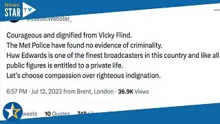 Isabel Webster praises Huw Edwards' wife &lsquo;dignified&rsquo; response to BBC scandal
