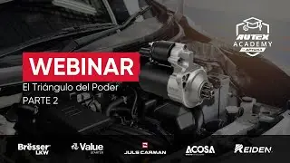 Webinar de Autex Academy | El tri&aacute;ngulo de poder automotriz ⚡