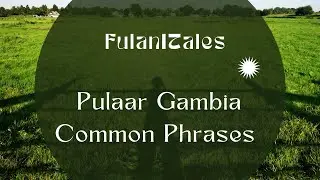 Pulaar Gambia - Common Phrases