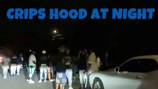 INSIDE CRIPS TERRITORY AT NIGHT / MACON GEORGIA